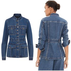 Veronica Beard Indigo Denim Jacket